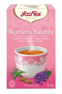 Yogi Tea Dystrybutor: Bio Planet S.A., Wilkowa Wie HERBATKA DLA KOBIET - RÓWNOWAGA BIO (17 x 1,8 g) - - Herbata - miniaturka - grafika 2