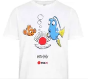 Koszulki i topy damskie - Koszulka Disney T-shirt Biały Nemo & Dory L - miniaturka - grafika 1