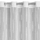 Firany - Firana gotowa EUROFIRANY Aleni 140 x 250 cm Biały - miniaturka - grafika 1