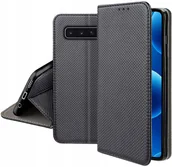 Etui i futerały do telefonów - Etui z klapką do Samsung Galaxy S10 Zamykane Czarne Futerał - miniaturka - grafika 1