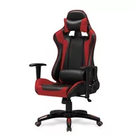 Fotele gamingowe - Fotel gamingowy STYLE FURNITURE Champion, czarno-czerwony, 55x69x126-134 cm - miniaturka - grafika 1