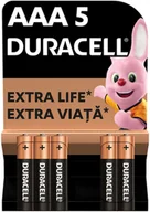 Baterie i akcesoria - BATTERIES DURACELL AAA 5 PCE - miniaturka - grafika 1