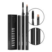 Akcesoria i kosmetyki do stylizacji brwi - Nanobrow Styling Brushes Set - miniaturka - grafika 1