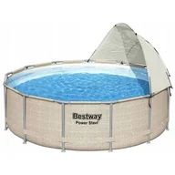 Baseny ogrodowe - Bestway Basen stelażowy ogrodowy 696 x 107 cm 13w1 5614V 5614V - miniaturka - grafika 1