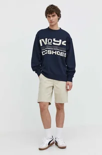 DC bluza Static 94 męska kolor granatowy z nadrukiem ADYFT03410 - Bluzy męskie - miniaturka - grafika 1