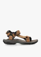 Sandały męskie - Sandały turystyczne Teva Terra Fi Lite Leather - brown - miniaturka - grafika 1