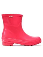 Kalosze damskie - Skechers Kalosze Rain Check 113377/HPK Różowy - miniaturka - grafika 1