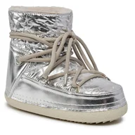 Śniegowce damskie - Buty Inuikii Bomber Star 75101-068 Silver - miniaturka - grafika 1