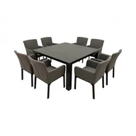 Meble ogrodowe - PRATO TOMBOLO - luksusowy zestaw ogrodowy 8+1 - miniaturka - grafika 1