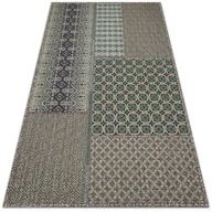 Dywany - Modny dywan winylowy Styl aztecki 150x225 cm - miniaturka - grafika 1