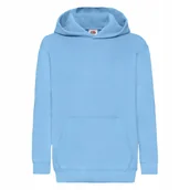Bluzy dla dziewczynek - Bluza Dziecięca Z Kapturem Hooded Sweat New Sky Blue r. 5-6(116) - miniaturka - grafika 1