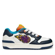 Buty dla chłopców - Sneakersy Geox J Washiba J56LQB 000BC C0899 D Biały - miniaturka - grafika 1