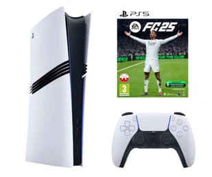 Sony PlayStation 5 Pro + Disc Drive + Gra EA Sports FC 25 - Konsole Playstation - miniaturka - grafika 1