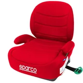 Foteliki samochodowe - Fotelik Siedzisko Sparco Isofix Czerwony - miniaturka - grafika 1