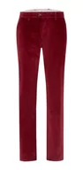 Spodnie męskie - BRAX Spodnie męskie Style Felix Luxury Cord Flex, czerwony, 32W / 34L - miniaturka - grafika 1