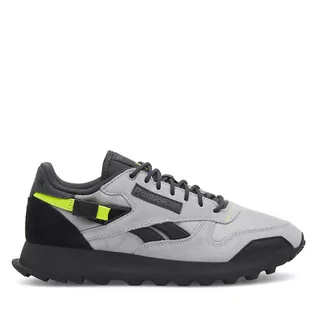 Buty dla chłopców - Buty Reebok Classic Leather 100032803-W Grey - grafika 1