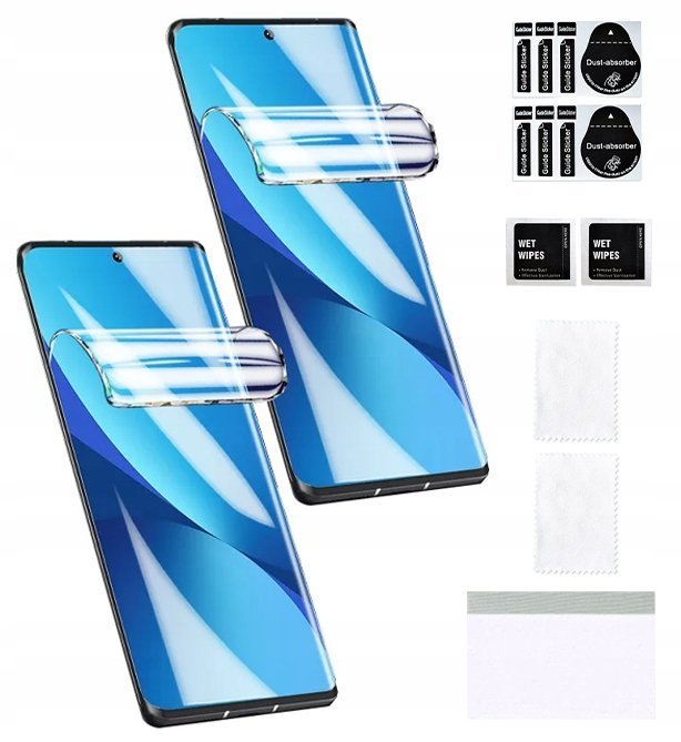Folia ochronna do NOKIA C100 na ekran hydrożelowa mocna TPU 2 sztuki