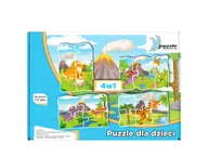 Puzzle - Puzzle dla dzieci Dinozaury i Smoki 03 Progresywne - miniaturka - grafika 1