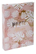Albumy fotograficzne - Exacompta - Ref 62223E - Kwiatowy album fotograficzny w oprawie - rozmiar 225 x 220 mm, 100 stron z plastikowymi kieszeniami, mieści do 200 zdjęć - jasna okładka holograficzna - miniaturka - grafika 1