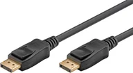 Kable komputerowe i do monitorów - Goobay 74743 kabel DisplayPort 1 m Czarny 74743 - miniaturka - grafika 1