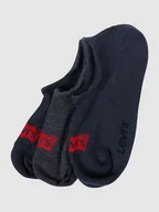 Skarpetki męskie - Skarpetki stopki z detalem z logo w zestawie 3 szt. model ‘BATWING LOGO’ - miniaturka - grafika 1