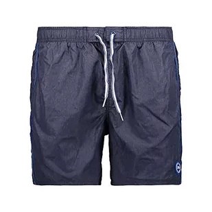 CMP CMP Męski kostium kąpielowy jednokolorowy z kieszeniami bocznymi, Navy Mel-Royal, 50 39R9007 - Stroje kąpielowe - miniaturka - grafika 1
