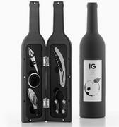 Zestawy do wina - InnovaGoods Sommelire zestaw do modelowania wina granitur zestaw do dekantacji 5-częściowy IG114260 - miniaturka - grafika 1