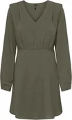 Sukienki - Only Sukienka Zielona z Długim Rękawem Mini Damska S Jmo - ONLY - miniaturka - grafika 1