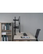 Uchwyty do monitorów - Equip 650159 uchwyt / stojak do monitorów 81,3 cm 32' Zacisk Czarny 650159 - miniaturka - grafika 1