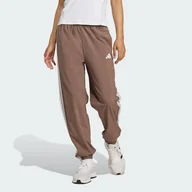 Spodnie sportowe damskie - Spodnie Train Essentials 3-Stripes Woven - miniaturka - grafika 1