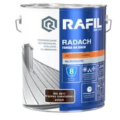 Emalie - Farba na dach Radach połysk brązowy czekoladowy 10 l - miniaturka - grafika 1