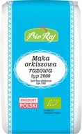 Mąka - Bio Raj MĄKA ORKISZOWA RAZOWA TYP 2000 BIO 1 kg - 000-F234-4835A - miniaturka - grafika 1