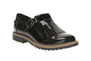 Clarks Griffin Mia [black patent] - rozmiar 39 - Półbuty damskie - miniaturka - grafika 1