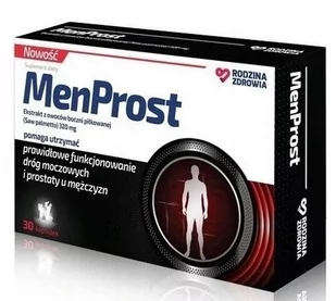 SILESIAN PHARMA SP. Z O.O. Rodzina Zdrowia MenProst 320mg 30 kapsułek 3159941 - Układ moczowy i płciowy - miniaturka - grafika 1