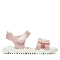 Buty dla dziewczynek - Sandały Calvin Klein Jeans V1A2-82039-1013 S Różowy - miniaturka - grafika 1