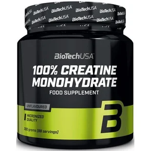 BioTech 100% Micronized Creatine Monohydrate 300 g - Kreatyna - miniaturka - grafika 1