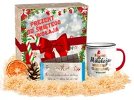 Zestawy upominkowe - Zestaw Świąteczny Prezent dla Chłopaka Dziewczyny Dziecka Kubek Zestaw - miniaturka - grafika 1