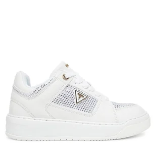 Sneakersy Guess FLTDL2 LEA12 Biały - Sneakersy damskie - miniaturka - grafika 1