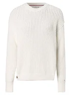 Swetry damskie - Tommy Hilfiger - Sweter damski, biały - miniaturka - grafika 1