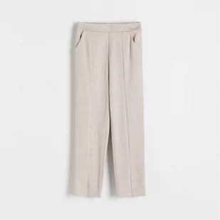 Reserved - Spodnie z rozcięciami - Beżowy - Spodnie i spodenki dla dziewczynek - miniaturka - grafika 1
