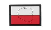 Odzież taktyczna i umundurowanie - 101 Inc. - Naszywka 3D - Flaga Polska z konturem - miniaturka - grafika 1