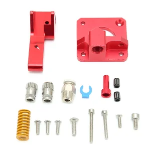 Wytłaczarka, zestaw wytłaczarki, ulepszona wymiana wytłaczarki CR-10, aluminiowy napęd wytłaczarki MK8, wytłaczarka do drukarki 3D, akcesoria do drukarek 3D - Filamenty i akcesoria do drukarek 3D - miniaturka - grafika 1