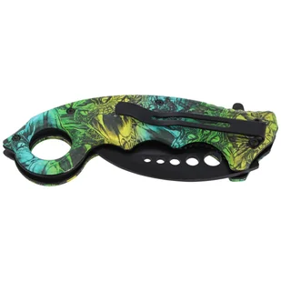 Nóż składany karambit Herbertz CJH Snake Design, Black Blade (ART000139 - 572613) - Noże - miniaturka - grafika 6