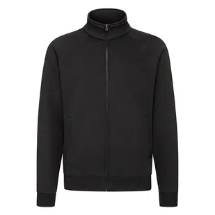Bluza Męska Rozpinana Sweat Jacket Czarny r. 2XL - Bluzy męskie - miniaturka - grafika 1