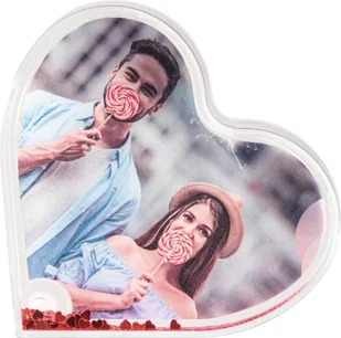RAMKA AKRYLOWA SERCE - Ramki na zdjęcia - miniaturka - grafika 1