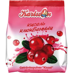 Kisiel żurawinowy Karlsson, 240g - Kisiel - miniaturka - grafika 1