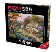 Puzzle - Puzzle 500 Chatka z pięknym ogrodem Nowa - miniaturka - grafika 1