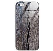 Etui i futerały do telefonów - Etui drewniane iPhone 5/5s/Se Old Fashion Wood Blue Gray Forestzone Glass - miniaturka - grafika 1