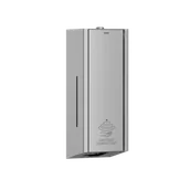 Dozowniki papieru i mydła dla firm - Bezdotykowy dozownik płynu do dezynfekcji rąk 800 ml KWC Exos, stal nierdzewna matowa - miniaturka - grafika 1