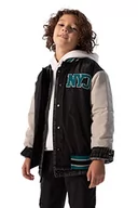 Kurtki i płaszcze dla chłopców - DeFacto Płaszcz chłopięcy do odzieży rekreacyjnej - DeFacto Płaszcz dla chłopców do odzieży wierzchniej (czarny, 7/8 Y), czarny - miniaturka - grafika 1